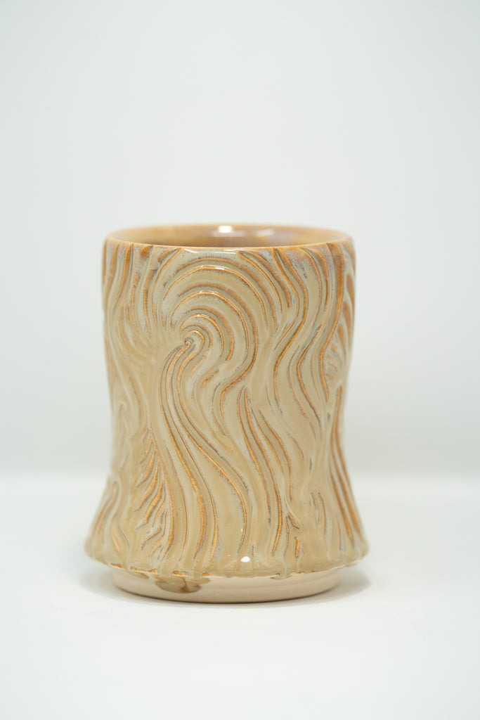 Carved Ripple Mug
