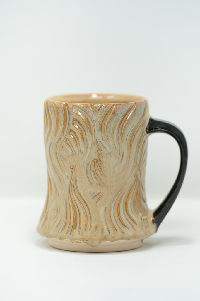 Carved Ripple Mug
