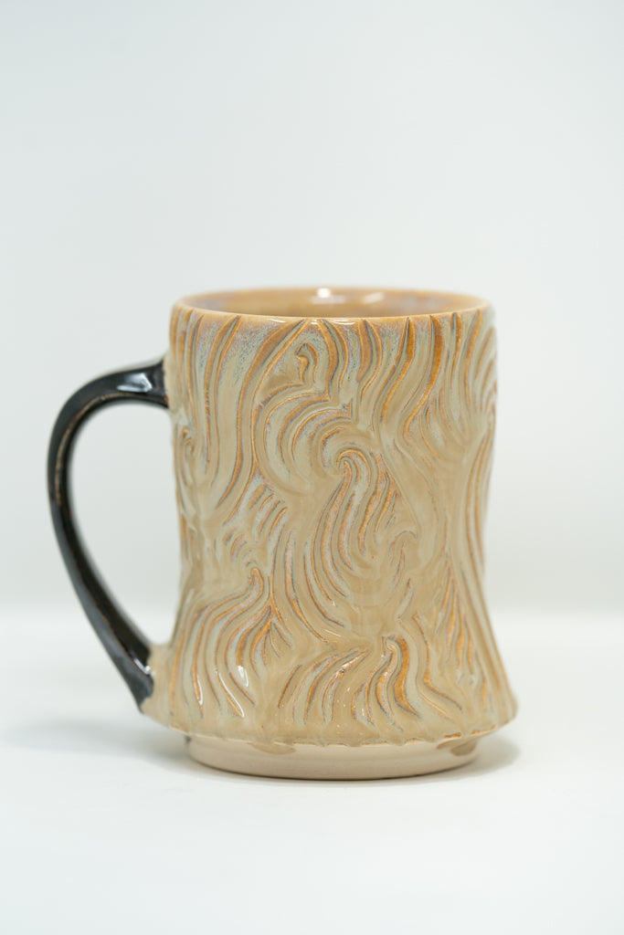 Carved Ripple Mug