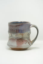 Lavender Rose Soda Fired Mug