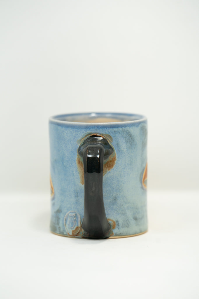 Buttshroom Mug - Mottled Blue