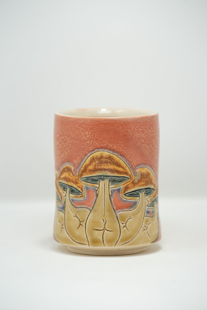 Buttshroom Mug - Cherry Salmon