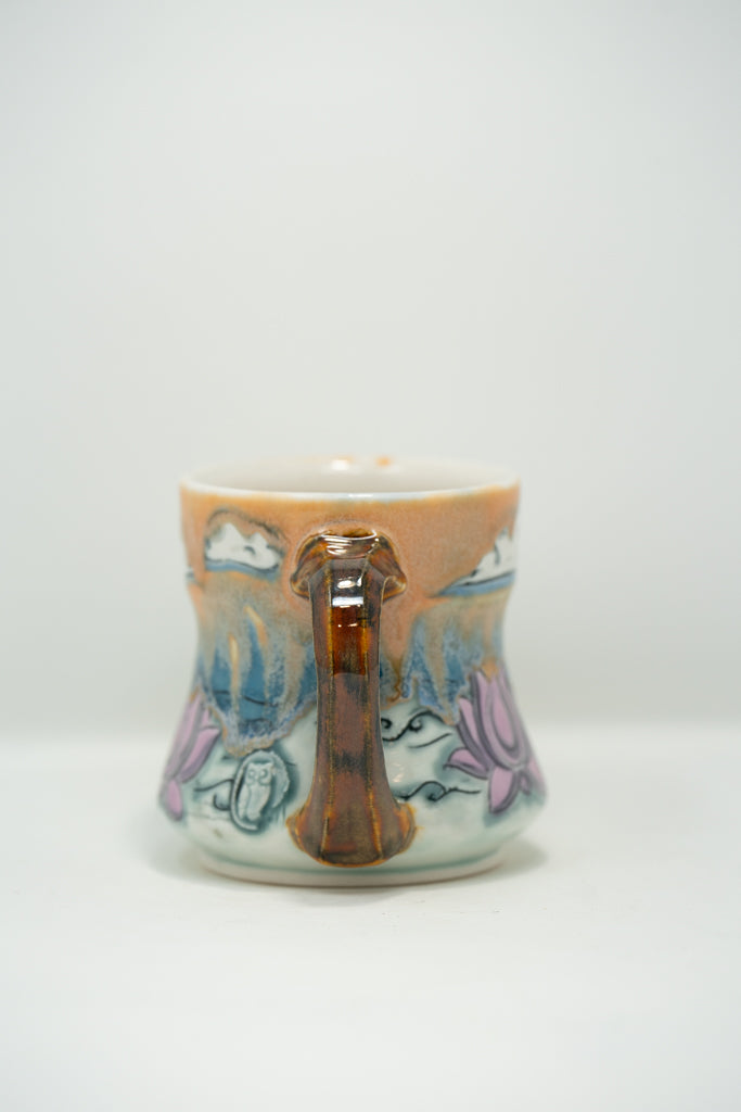 Lotus in the Rain Mug