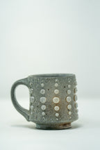 Soda Crusted Slip Dots Mug