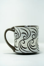 Mirrored Waves Mug