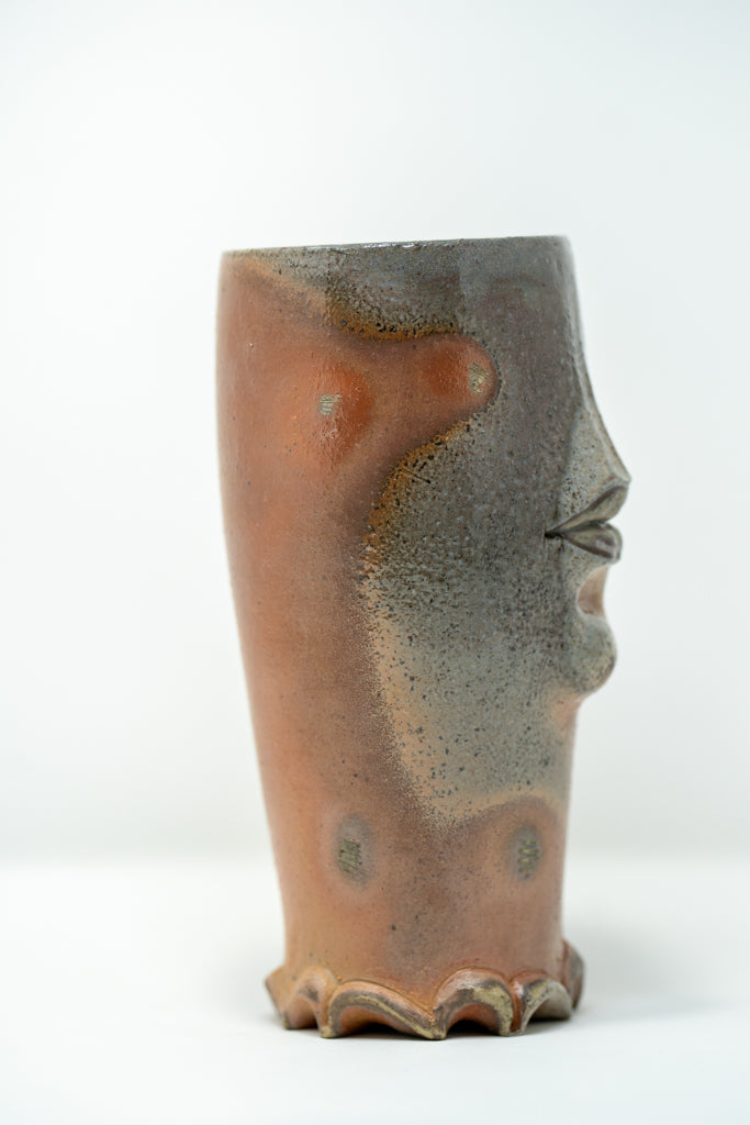 Half Face Vase