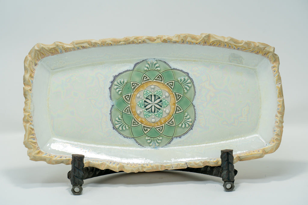 Lilly Pad Mandala Tray